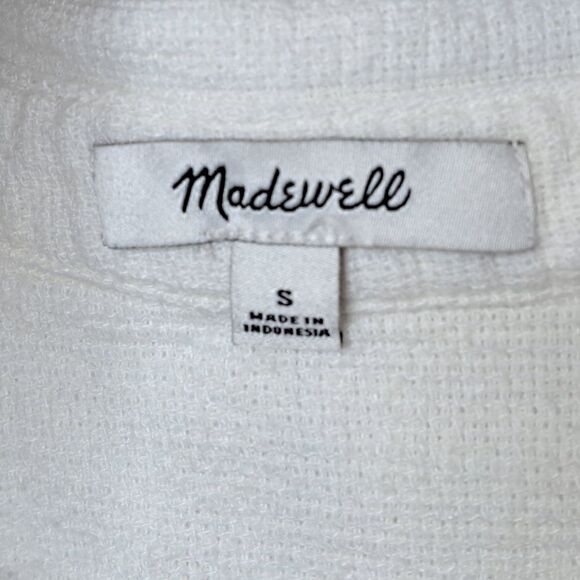 Madewell Breezewoven Beachside Shirttail Top size Small - Picture 8 of 10